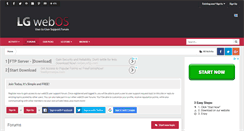Desktop Screenshot of lgwebos.com